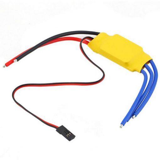 mr rc 1pcs rc bec 30a esc brushless motor speed controller t rex 450 v2 helicopter
