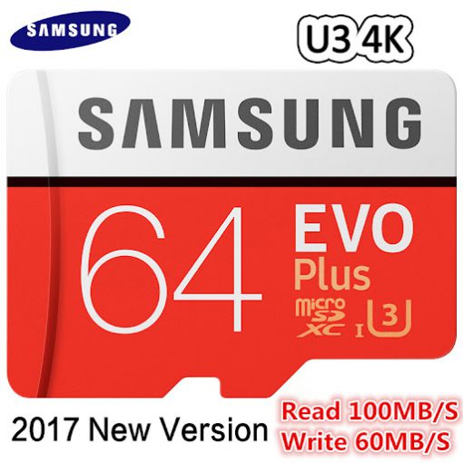 Samsung EVO Plus U3 - 64GB 100mbs